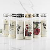6er Set HOFER GRABKERZEN 7 Tage Brenndauer - Das Original [Erinnerung Select]...
