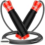 Gritin Springseil, Speed Rope Verstellbar mit Rutschfest & Ergonomisch Griffe, 3...