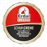 Erdal 75 ml Erdal Dose Classic Schuhcreme mit Bienenwachs Schwarz mit pflegenden...