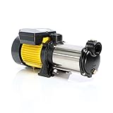 XPOtool Mehrstufige Kreiselpumpe 10200l/h 1650W Förderhöhe 65m, Ansaughöhe...