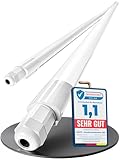 MATO® 2x Feuchtraumleuchte LED 150cm - Wasserdicht IP65, 40W, 5760lm - 4000K...