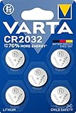 VARTA Batterien Electronics CR2032 Lithium Knopfzelle 3V Batterie 50er Pack...