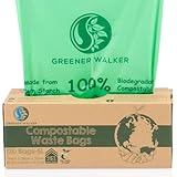 Greener Walker 25% Extra Dick Kompostierbare biologisch abbaubar Müllbeutel...