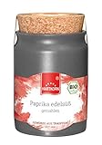 Paprika edelsüß, gemahlen - 70 g Bio Gewürz im Keramiktopf mit Korkdeckel von...