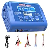 Lipo Ladegerät, 80W 6A RC Ladegerä für LiPo/Li-Ion/Life/LiHV(1-6S),...