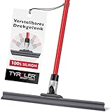 Tyroler Wasserschieber Bodenabzieher 45cm Silikon-Lippe mit Abzieher Boden |...