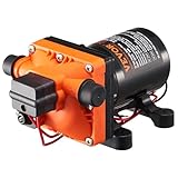VEVOR 12-V-Membranpumpe, 11,36 L/min, 4-Kammer-DC-Wasserpumpe mit automatischem...