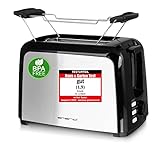 Emerio Toaster 2 extra Breiten Toastschlitzen Zentrierfunktion,herausnehmbare...