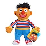 Sesame Street Friends 8-inch Ernie Sustainable Plush Stuffed Toy, Kids Toys for...