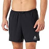 Odlo Herren Essentials 5 Inch_323072 2-in-1 Laufshorts, Schwarz, M EU