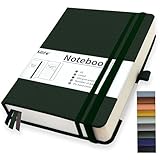 Mlife A5 liniert Journal Notizbuch,360 Seiten Und 100g/M² Tintenfestes...