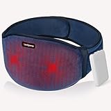 Comfytemp Wärmegürtel Vibrationsmassage für Rücken mit 25Wh Akku,18x147cm...