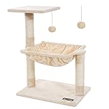 Feandrea Kletterbaum Kratzbaum mit Liegemulde 70 cm PCT82M