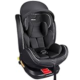 XOMAX XZ-16 Kindersitz drehbar 360° mit ISOFIX und Liegefunktion I mitwachsend...