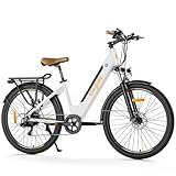 Eleglide T1 Step-Thru E-Bike, Elektrofahrrad 27.5'' Trekkingrad E-Cityrad mit...