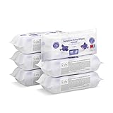 by Amazon Sensitive Babytücher, Unparfümiert, 336 Feuchttücher, 6er-Packung...