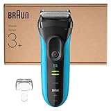 Braun Series 3+ Rasierer Herren Elektrisch, Elektrorasierer, 3 Flexible Klingen,...
