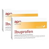 apodiscounter Ibuprofen 400 mg Schmerztabletten (2x 50 Stk) - schnell wirksam &...