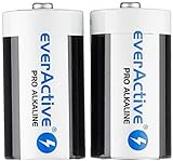 everActive C Batterien 2er Pack, Pro Alkaline, Baby LR14 R14 1.5V, höchster...