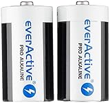 everActive C Batterien 2er Pack, Pro Alkaline, Baby LR14 R14 1.5V, höchster...