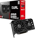 ASUS Dual Radeon RX9060XT 16G GDDR6 Gaming Grafikkarte (AMD Radeon RX9060XT, AMD...