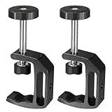 2 Stück C Klemmen, Tischklemmen Verstellbar, 0-47mm Einstellbar Trägerklemme...