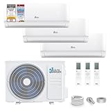 Kältebringer Multisplit Klimaanlage 3 Innengeräte - 27000 BTU - 7,9 kW -...