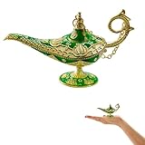 Wunderlampe Aladin Lampe Aladdin Lampe Deko, Klein, Hohl für Ätherische Öle,...