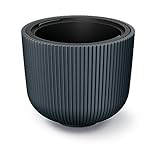 Tymar Blumentopf mit Einsatz, Blumenkübel aus Kunststoff, Übertopf,...