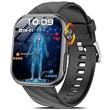 2025 Neu Smartwatch EKG+HRV/Harnsäure/BMI Herren Damen 1,97' AMOLED...
