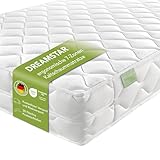 DREAMSTAR Ergo Flex Duo 100x200cm I ergonomische 7-Zonen Kaltschaummatratze I...