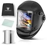 STAHLWERK Automatik-Schweißhelm 3 in 1 TITAN - Schweißerhelm mit True-Colour,...