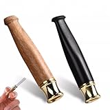 2 Stück Holz Zigarettenhalter, Zigarettenspitze Herren, Handgefertigter...
