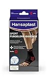 Hansaplast Sport Fußgelenk-Bandage, Sprunggelenkbandage schont und unterstützt...