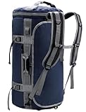 MIER Reisetasche große Sporttasche wasserdicht Sportrucksack mit Schuhfach...