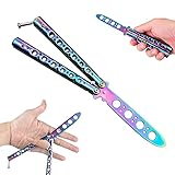 ZoeTekway Schmetterlings-Trainer, Regenbogen-Schmetterlings-Übungsmesser mit...