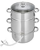 ELO Galactica Entsafter 26cm, Set 5-teilig, Dampfentsafter, energiesparender...