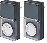 Brennenstuhl Zeitschaltuhr MZ 44, mechanische Timer-Steckdose...
