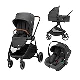 Bebeconfort Luvia Trio, Kinderwagen 3 in 1, 0–4 Jahre (0–22 kg), Baby...