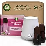 Air Wick Aroma-Öl Flakon Starter Set - Diffuser mit 2 Nachfüllern -...