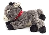 Uni-Toys - Esel mit Halstuch, liegend - 28 cm (Länge) - Plüschtier,...