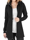 CMTOP Damen Sweatjacke Hoodie Kapuzenpullover mit Zipper Sweatshirt Jacke...