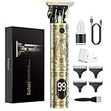 Haarschneidemaschine, Trimmer Barttrimmer Herren LED Anzeige Haartrimmer Herren...