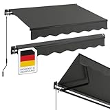 STEELSØN Gelenkarmmarkise Kestria 200x150 cm Markise Sonnenmarkise Sonnenschutz...