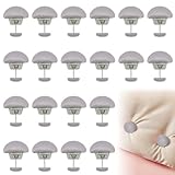 ADERTOS 20 Stück Bettdeckenhalter Bettdecken Clips Kunststoff Bettdeckenclips...