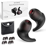 KAUGIC Ohrstöpsel zum Schlafen, Wiederverwendbare Weiche Silikon Gehörschutz...
