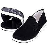 Anywell Kung Fu Tai Chi Kampfsportschuhe Gummisohle Unisex Leinwand...