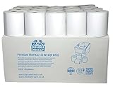 Double Dragon Thermopapier-Kassenrollen, 80 x 80 mm, geeignet für EPOS Epson,...