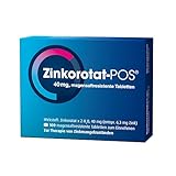 Zinkorotat-POS 40 mg 100 Stück - magensaftresistente Tabletten zur Behandlung...