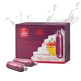 iSi Sahnekapseln für Sahnespender, Professional Charger, 10 Stück,...